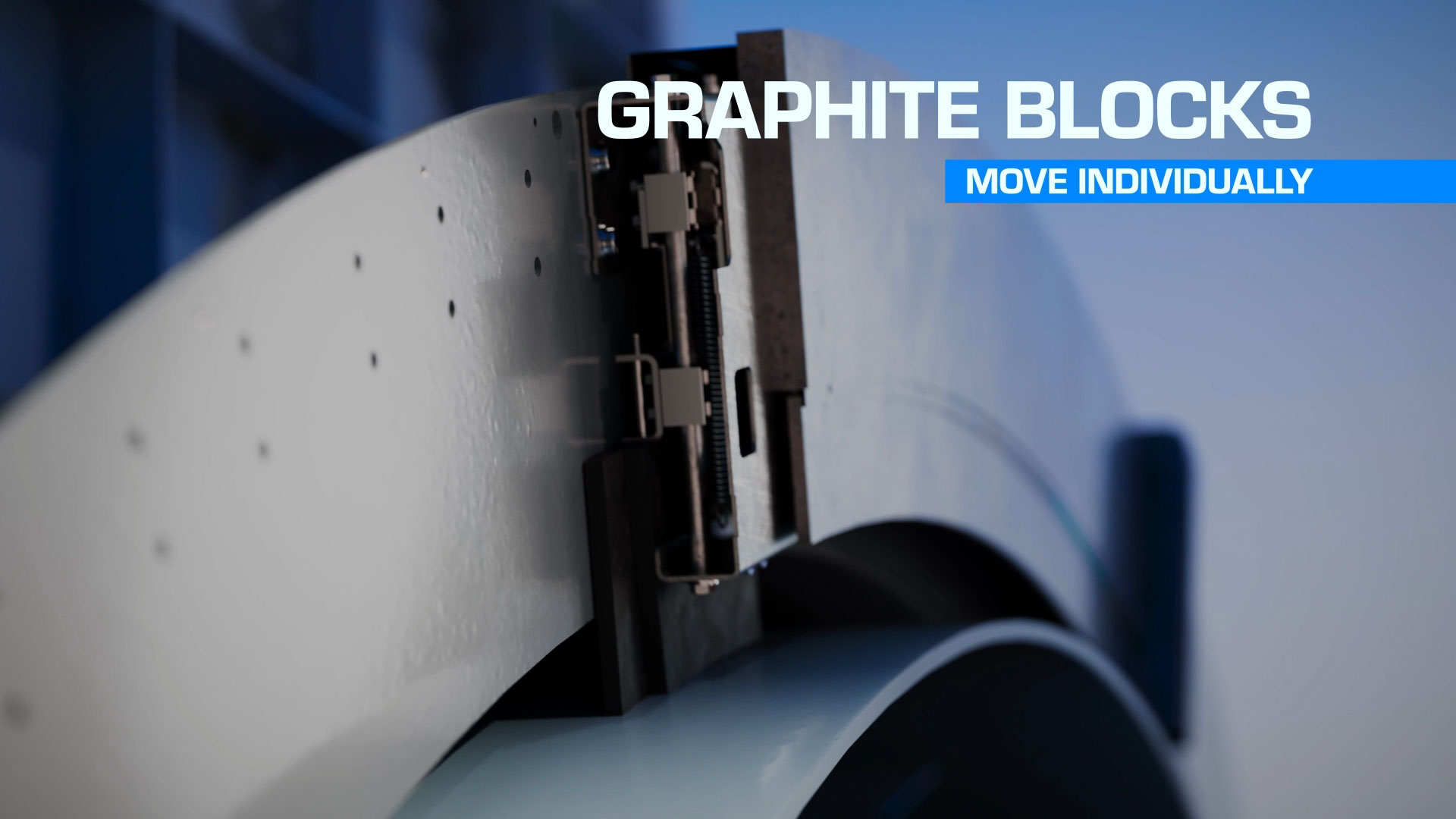 Full CGI product advertisement for FLSmidth industrial technology