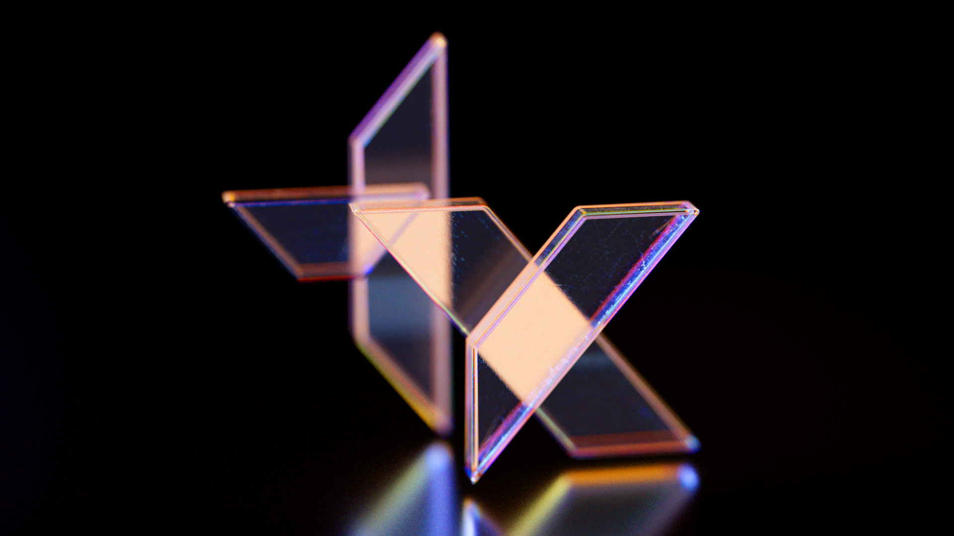 Full CGI cinema opening title animation for Tellux Film